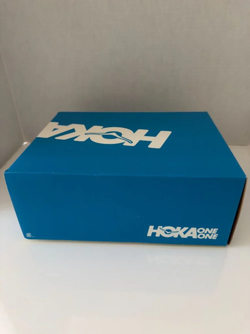 EMPTY HOKA ONE ONE Shoe Box W Clifton 7 Size 10.5 with Inserts & Tissue
